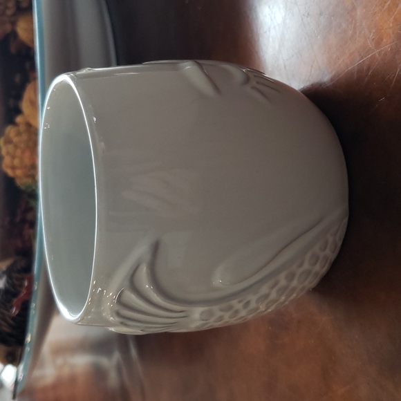 Starbucks 2013 Mug Siren Winking Mermaid 14 Oz Mug Bone China Gray 3 D - Picture 2 of 5